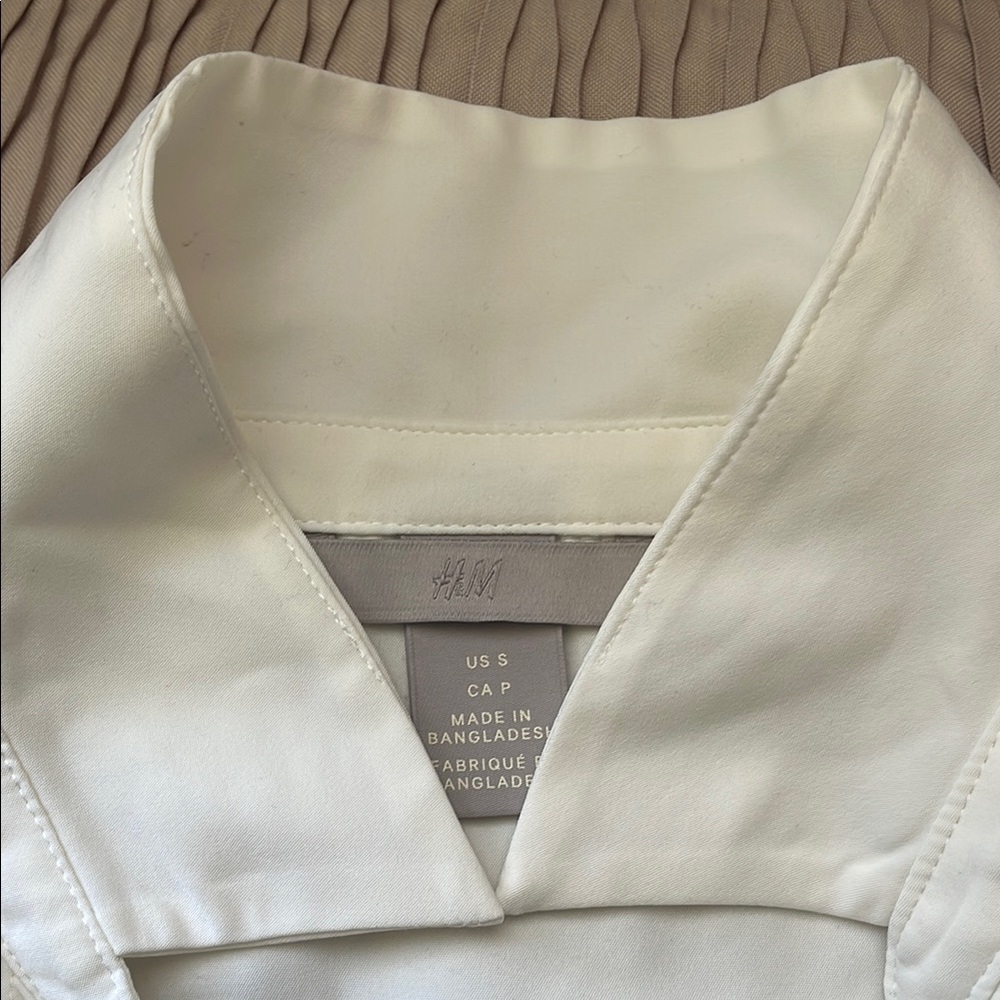 H&M Cream Blouse
